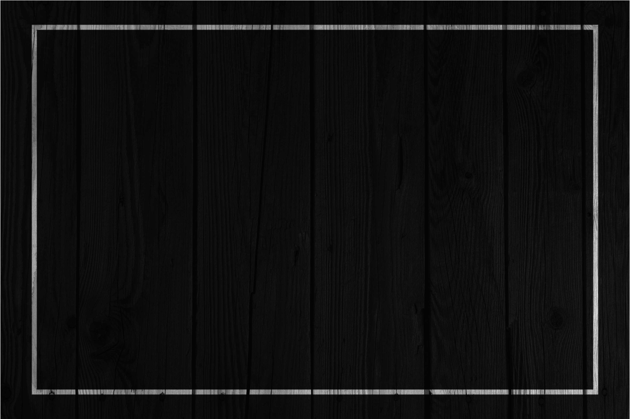 Tovaglietta americana superficie nera elegante - TenStickers