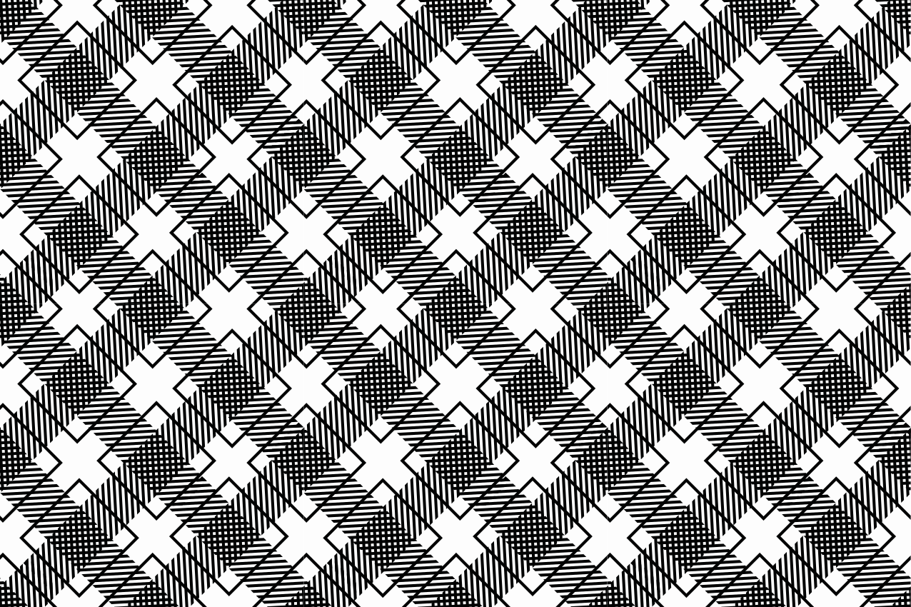 Tovaglietta americana superficie a texture geometrica - TenStickers