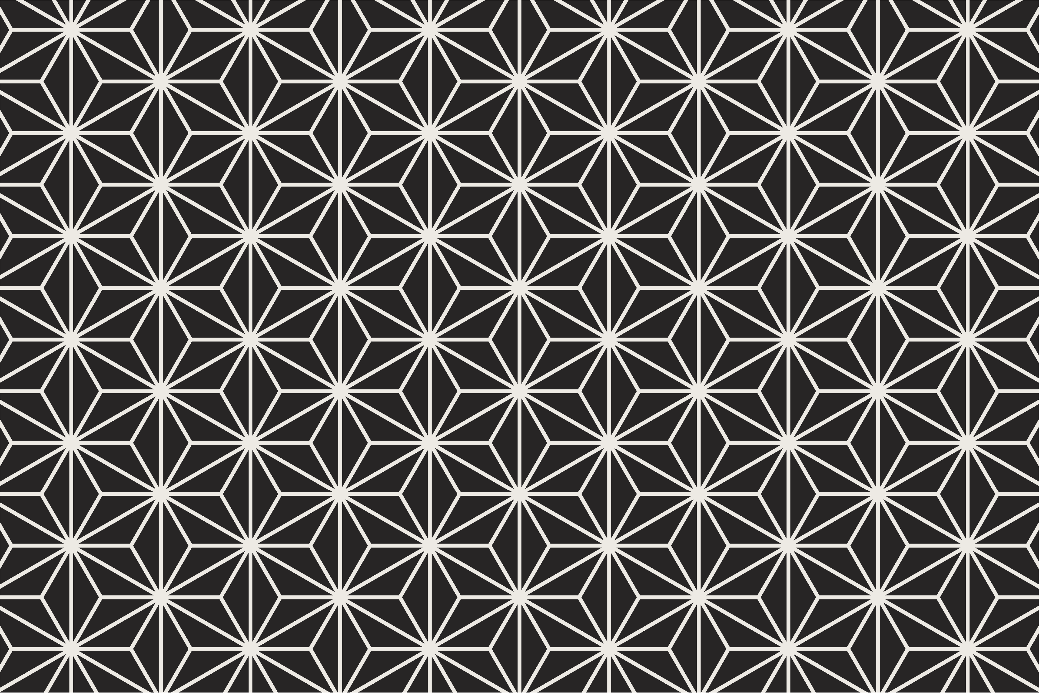 Tovaglietta americana elegante Modello asanhoa giapponese - TenStickers