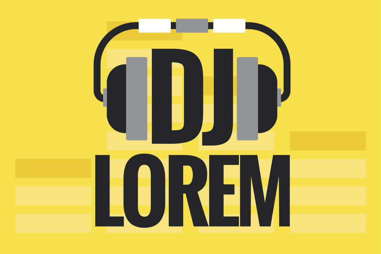 Tovaglietta americana con nome Colori pantone dj con nome - TenStickers