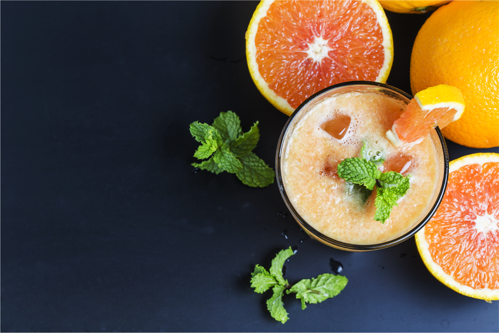 Tovaglietta colazione per casa bevanda agrumata fresca - TenStickers