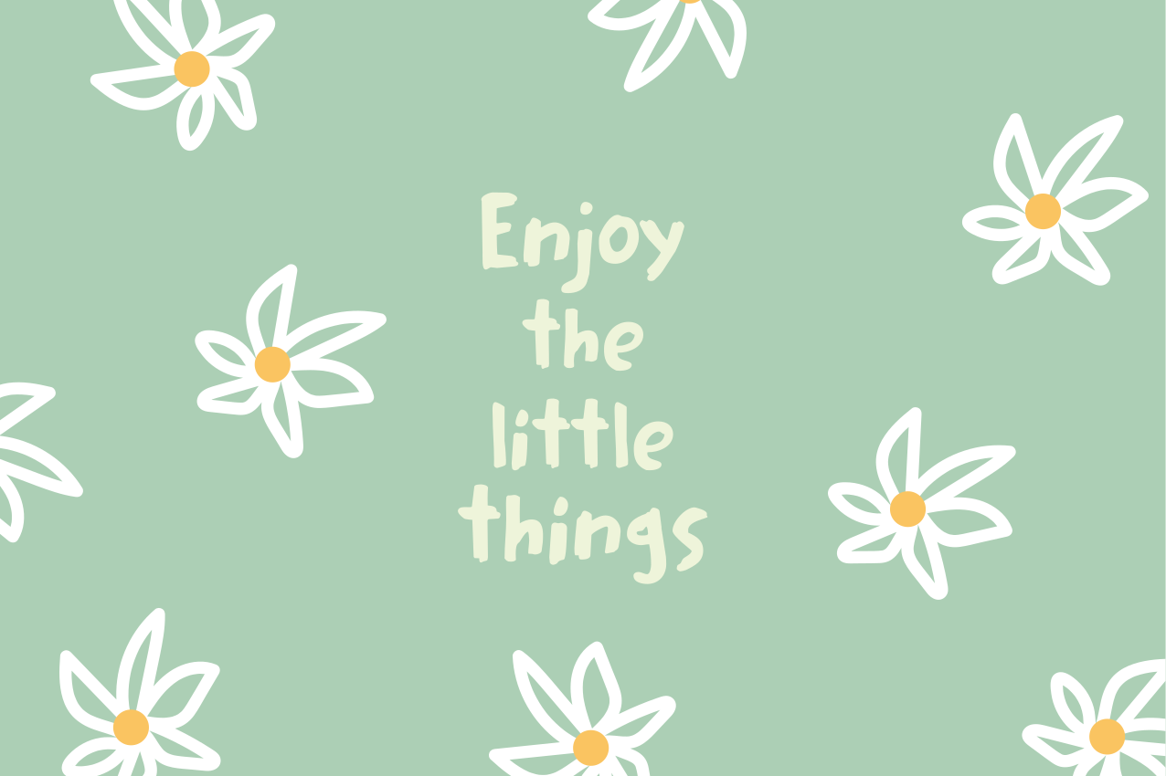 Tovaglietta americana originale con fiori di margherita - TenStickers