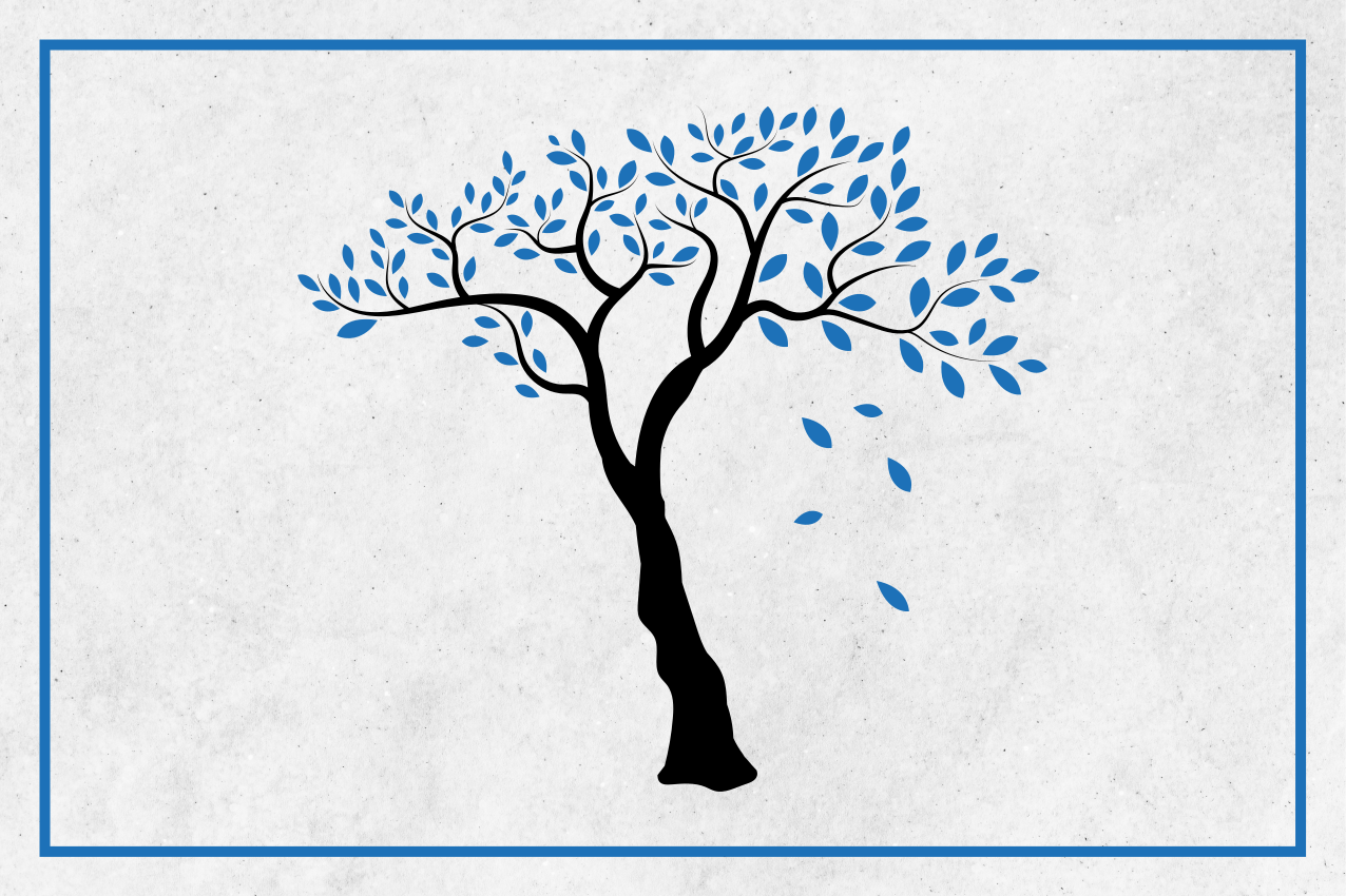 Tovaglietta americana originale motivo albero elegante - TenStickers