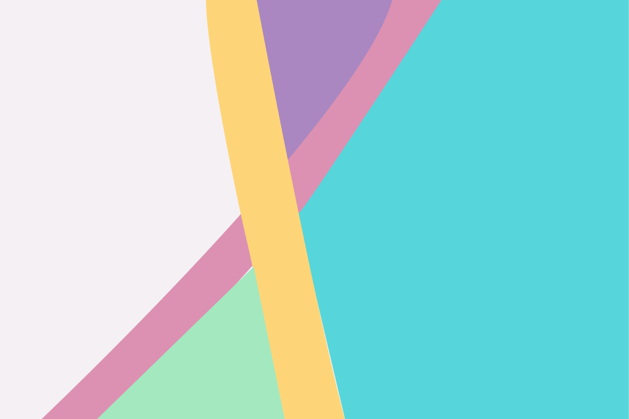 Tovaglietta americana moderna strati colorati astratti - TenStickers