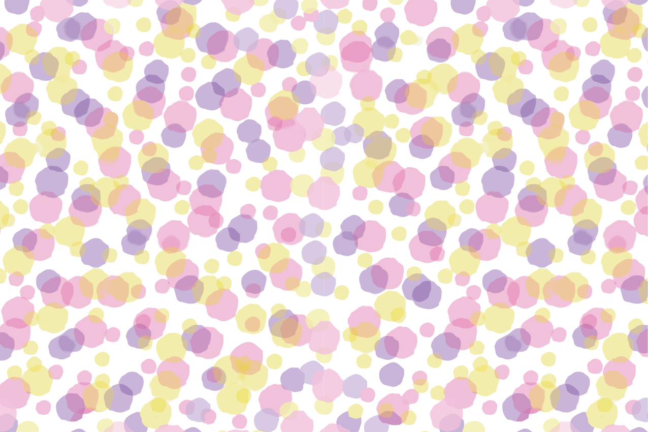 Tovaglietta americana motivi astratti colorati - TenStickers