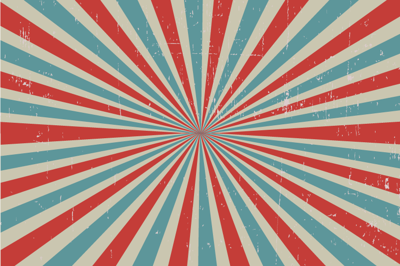 Tovaglietta americana originale motivo spirale audace - TenStickers