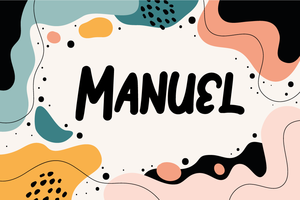 Tovaglietta americana infantile forme astratte vivaci - TenStickers