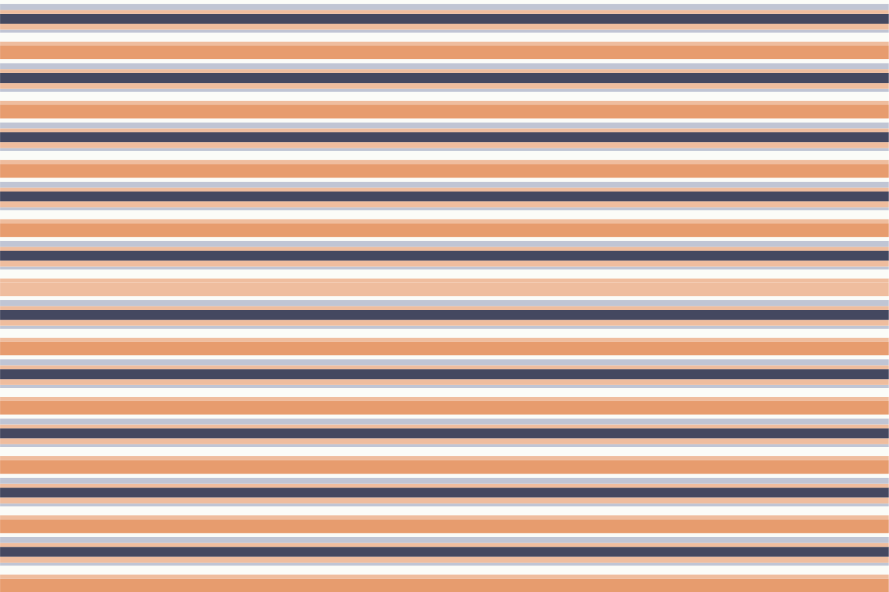 Tovaglietta americana motivo a righe - TenStickers