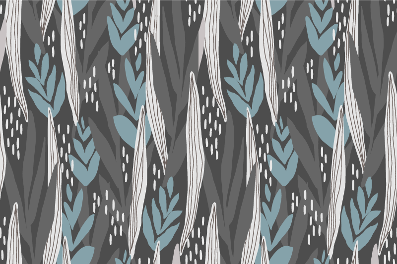 Tovaglietta americana concetto foglia testurizzata - TenStickers