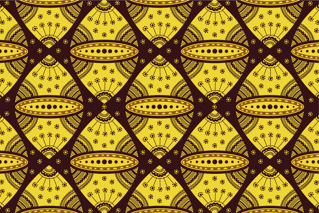 Tovaglietta americana motivo geometrico complesso - TenStickers