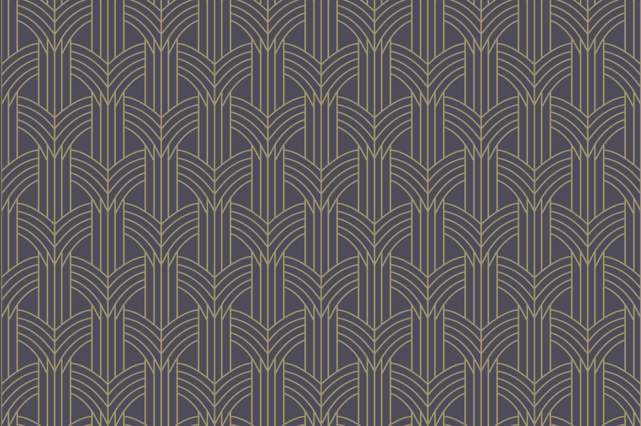 Tovaglietta americana elemento geometrico elegante - TenStickers