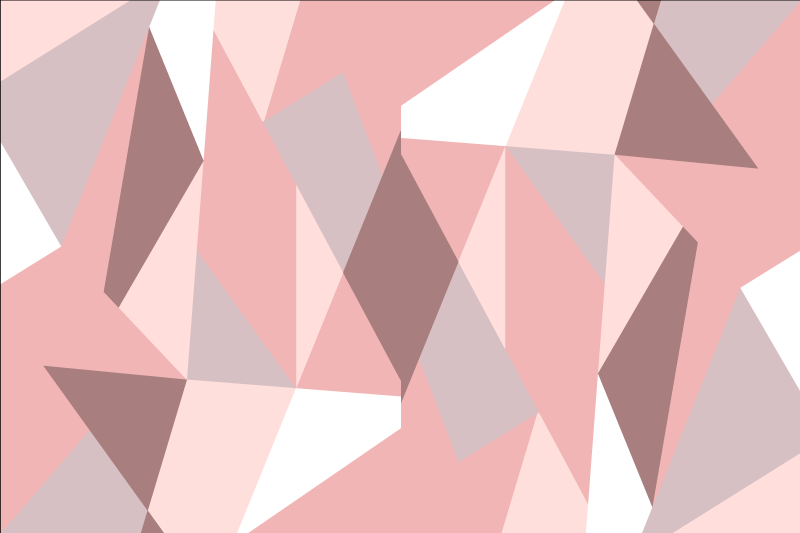 Tovaglietta americana moderna sfondo forme geometriche - TenStickers