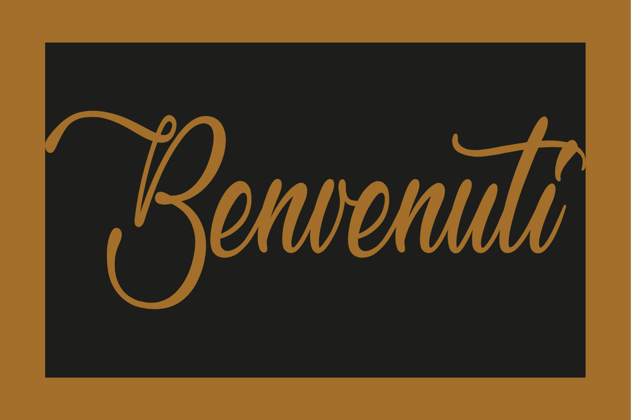 Tovaglietta personalizzata benvenuti - TenStickers