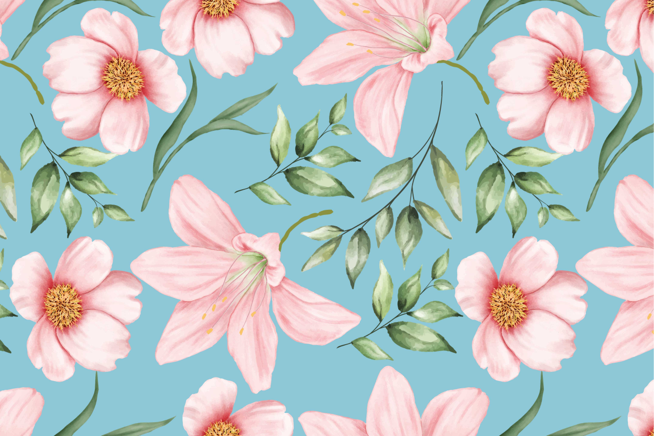 Tovaglietta rettangolare vintage romantica - TenStickers