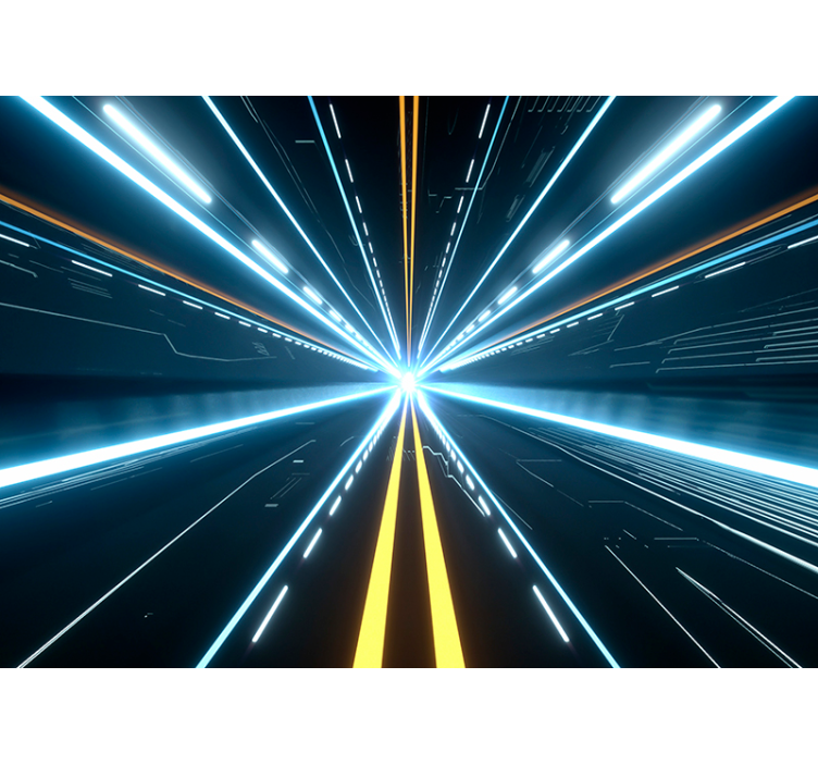 Fotomurale 3d stanza bianca con sfere - TenStickers