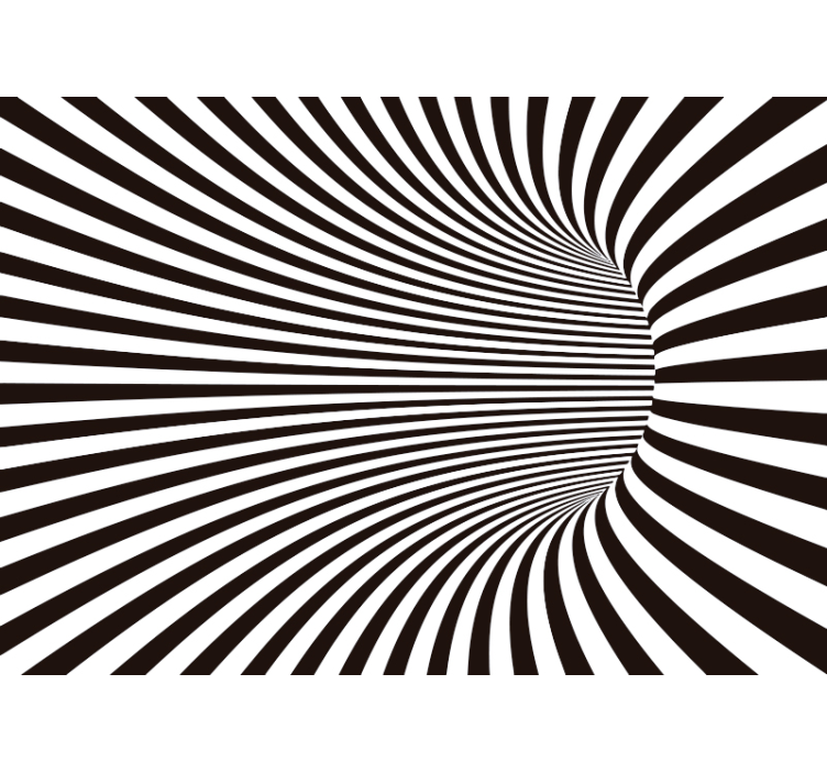 Carta da parati 3D tunnel vortice - TenStickers