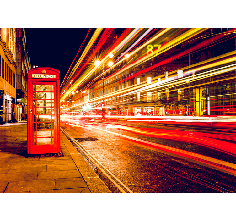 Murale di strade di londra - TenStickers