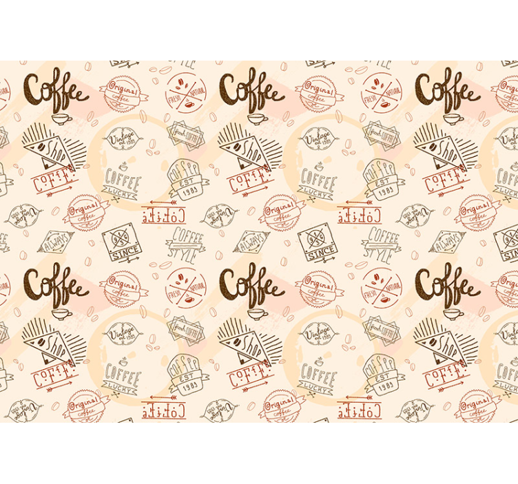 Fotomurale per cucina caffè - TenStickers