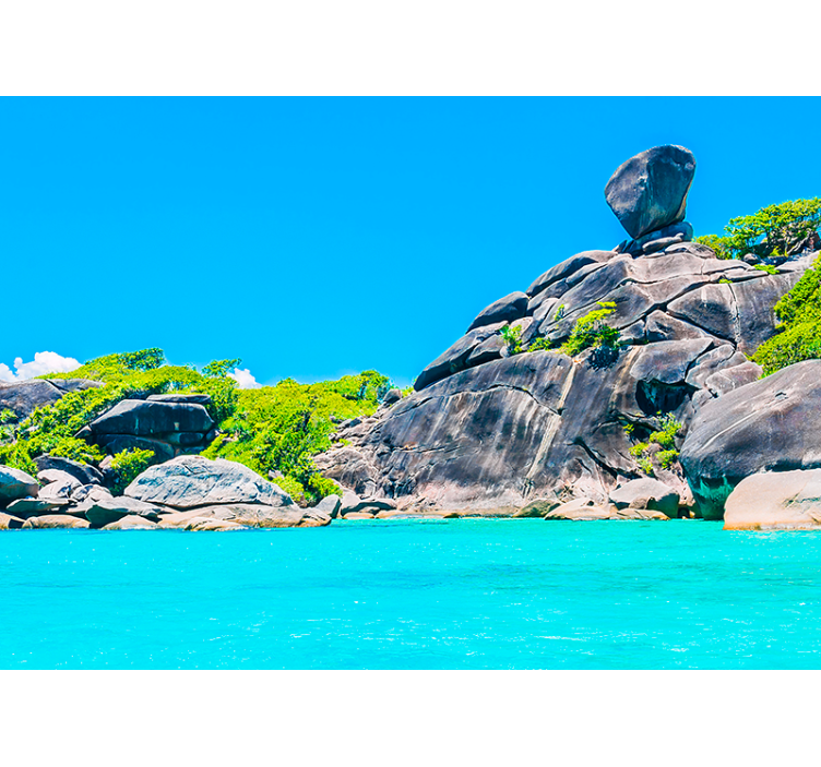 Fotomurale 3d mare della provincia di Phuket - TenStickers