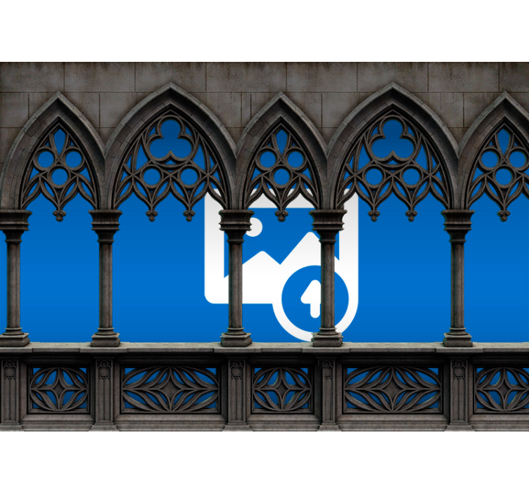 fotomurale 3d moderno per salotto - TenStickers