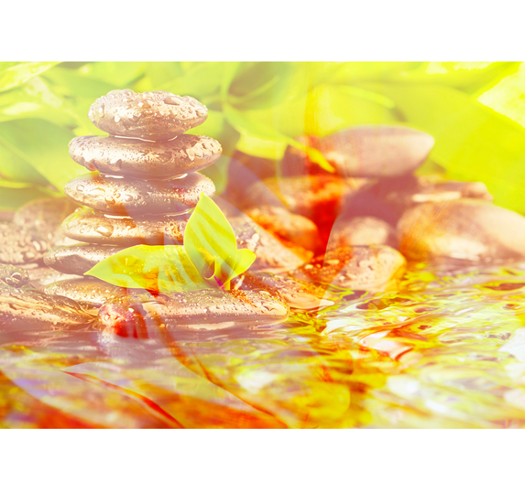 Fotomurale Zen fiori giapponesi - TenStickers