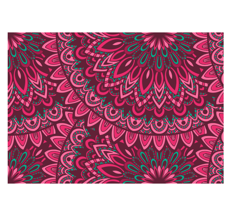 Fotomurale Zen mandala rosa - TenStickers