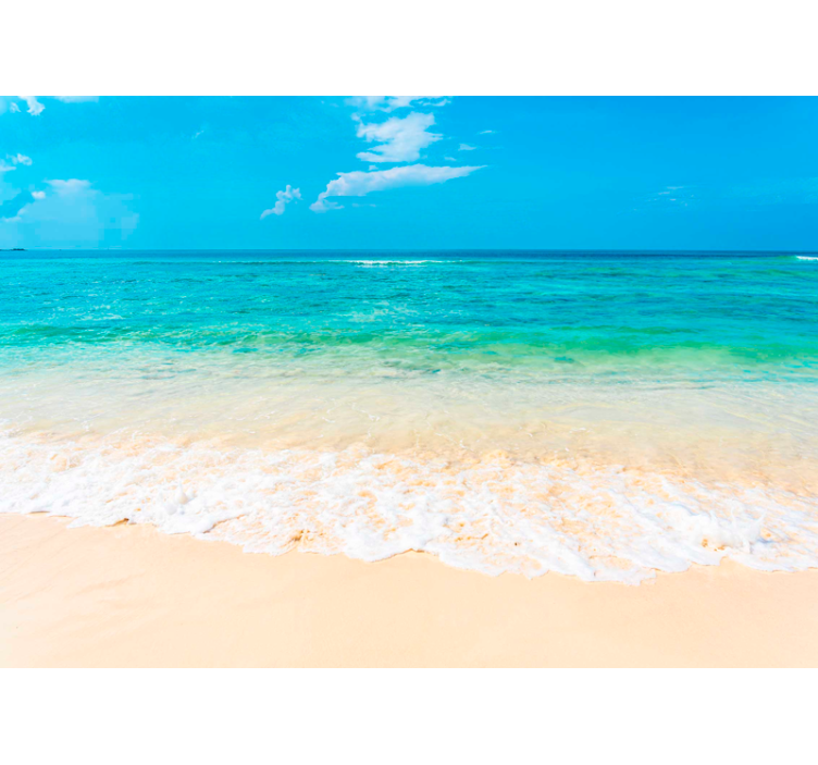 Fotomurale mare Chiare onde dell'oceano - TenStickers