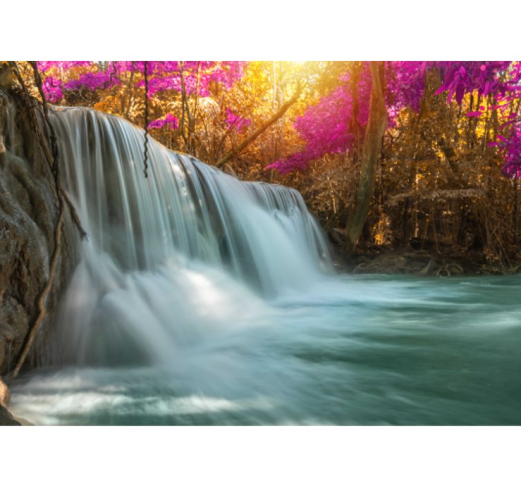 Fotomurali cascate grande cascata stream - TenStickers