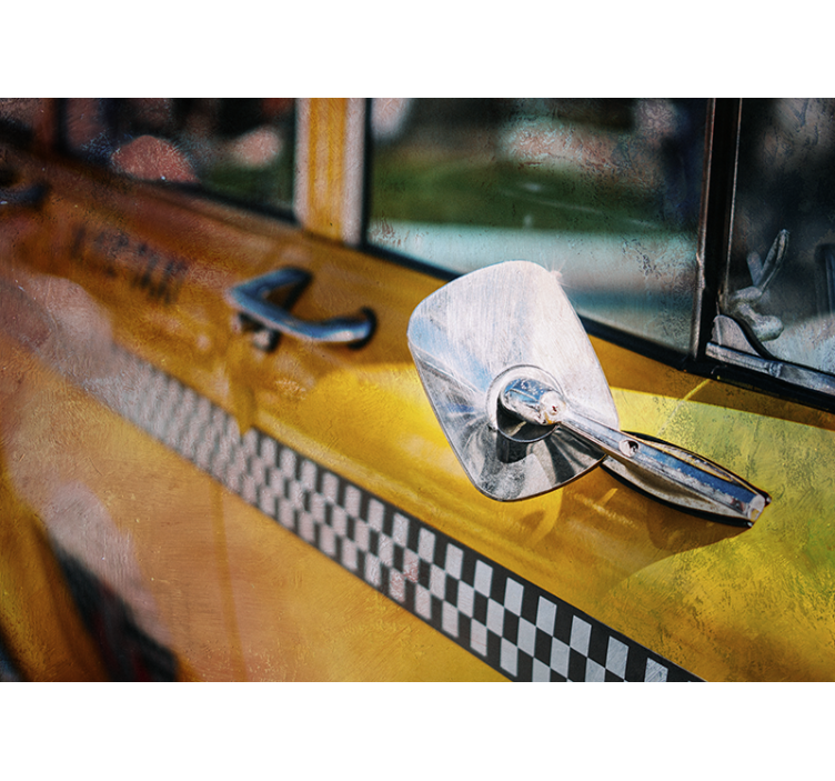 Fotomurale new york taxi giallo iconico - TenStickers