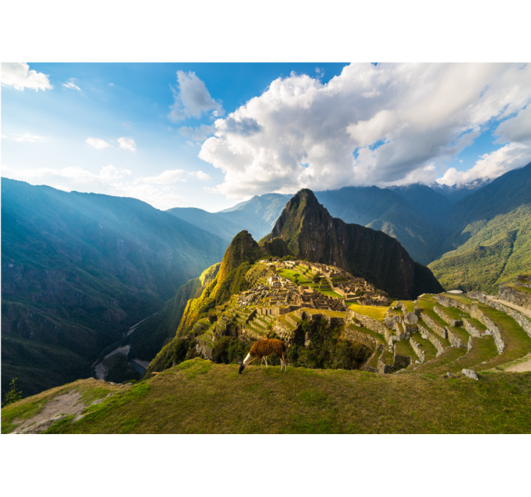 Fotomurale paesaggi machu picchu panorama - TenStickers