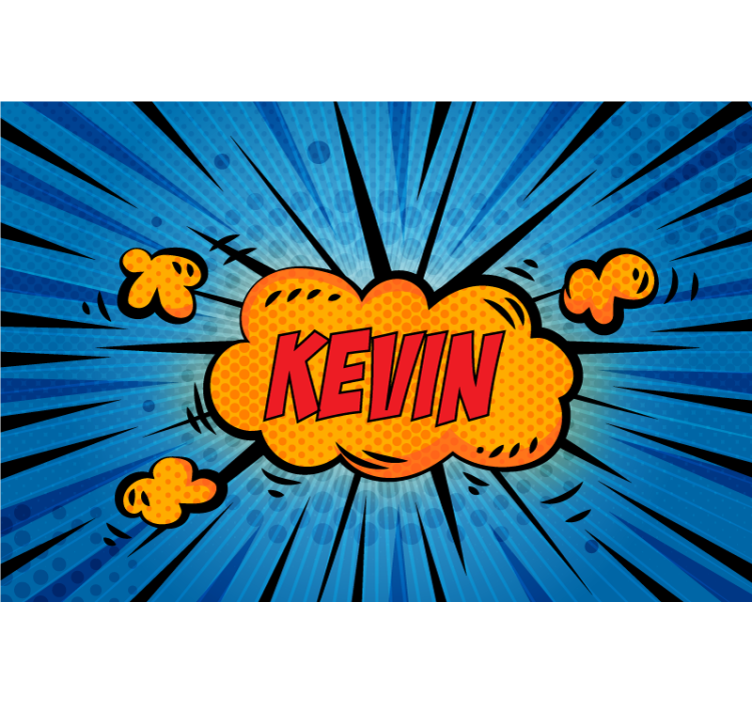 Fotomurali frasi esplosione di tipografia dinamica - TenStickers