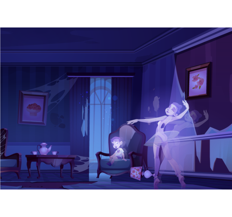 Fotomurale musicale danza delle fate del balletto - TenStickers