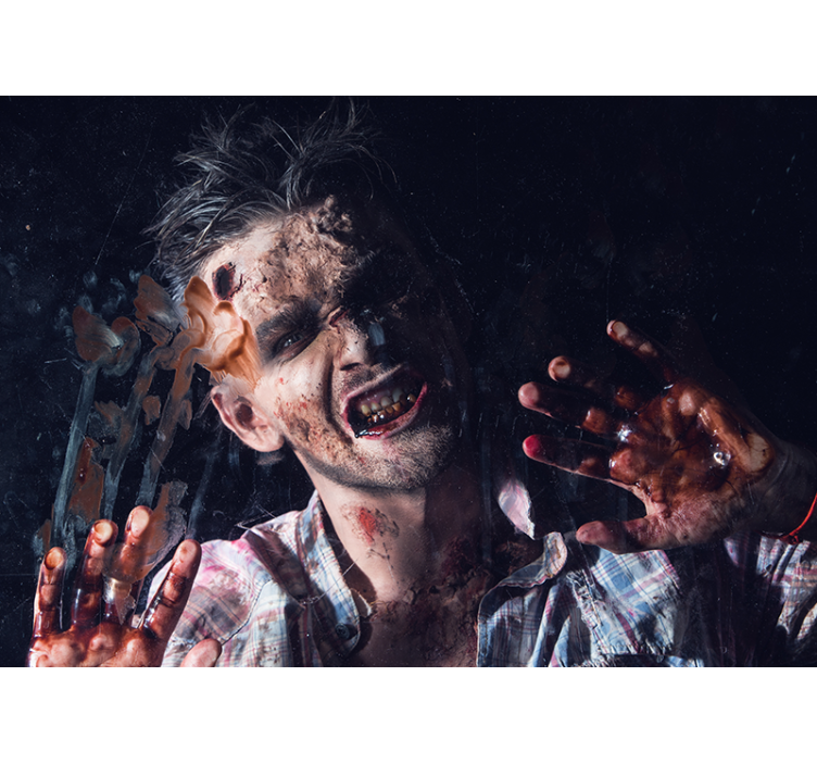 Fotomurale di Halloween ritratto horror di zombi - TenStickers