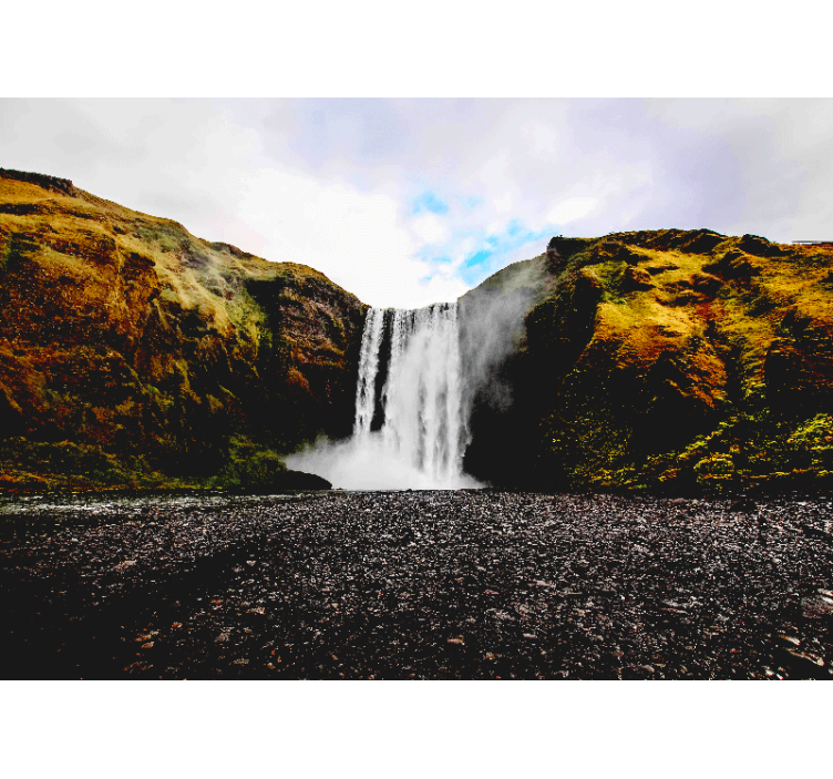 Fotomurali cascate maestosa scena di cascata - TenStickers