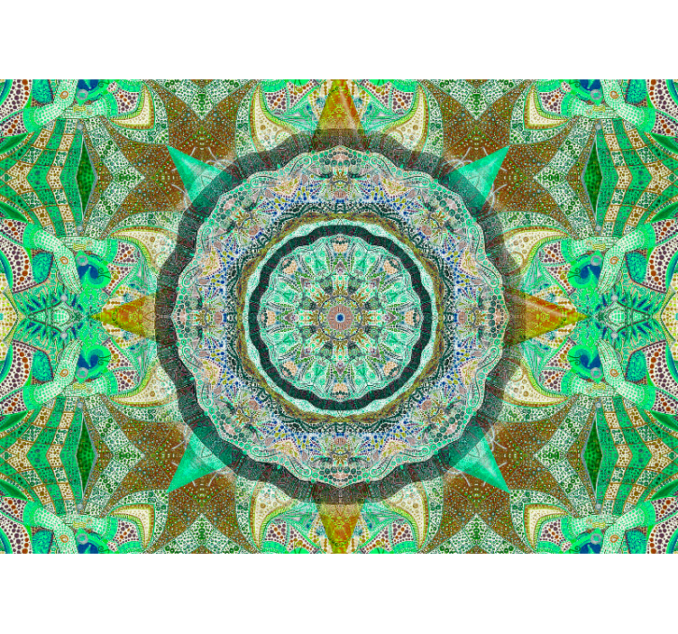 Fotomurali mandala composizione mandala complessa - TenStickers