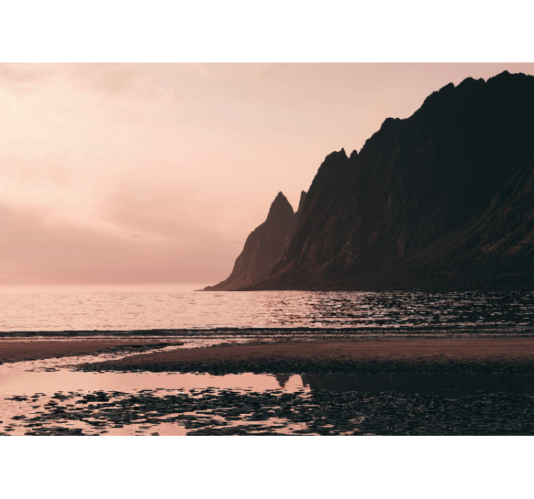 Fotomurale paesaggi vista dell'orizzonte costiero - TenStickers