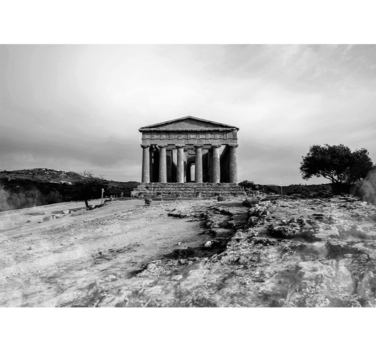 Fotomurale classico struttura del tempio storico - TenStickers
