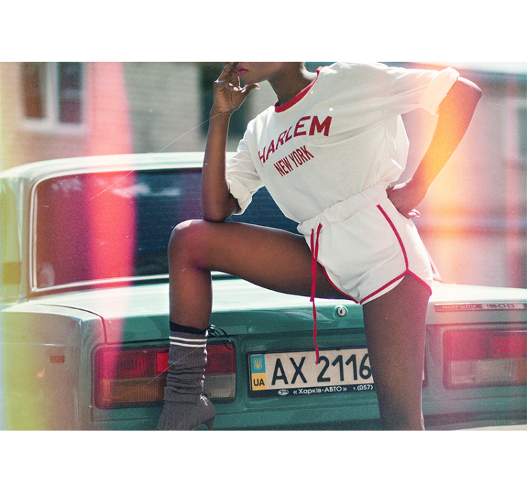 Fotomurali persone posa in stile harlem - TenStickers