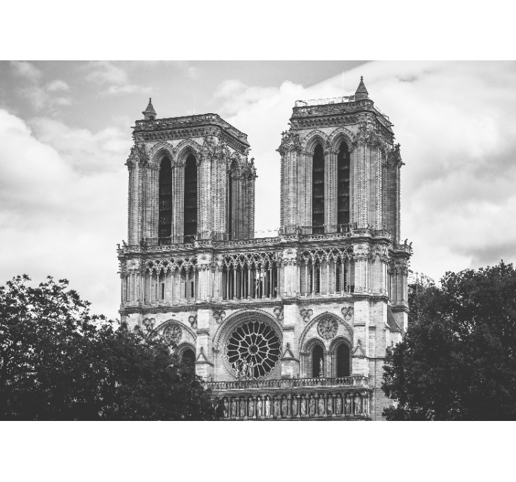 Fotomurale Parigi cattedrale di notre dame - TenStickers