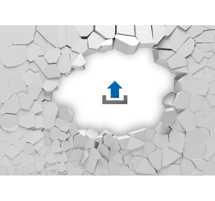 Fotomurale veicoli squalo che sfonda - TenStickers