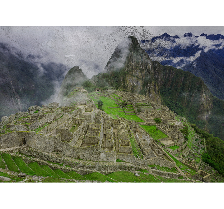 Fotomurale città rovine di machu picchu - TenStickers