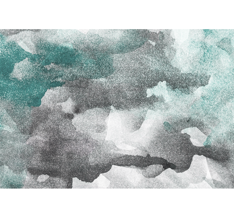 Fotomurale astratto onde grigie texturizzate - TenStickers