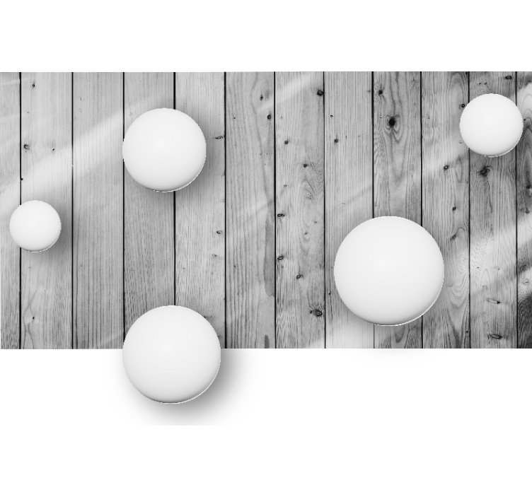 Fotomurale textures disposizione sferica geometrica - TenStickers