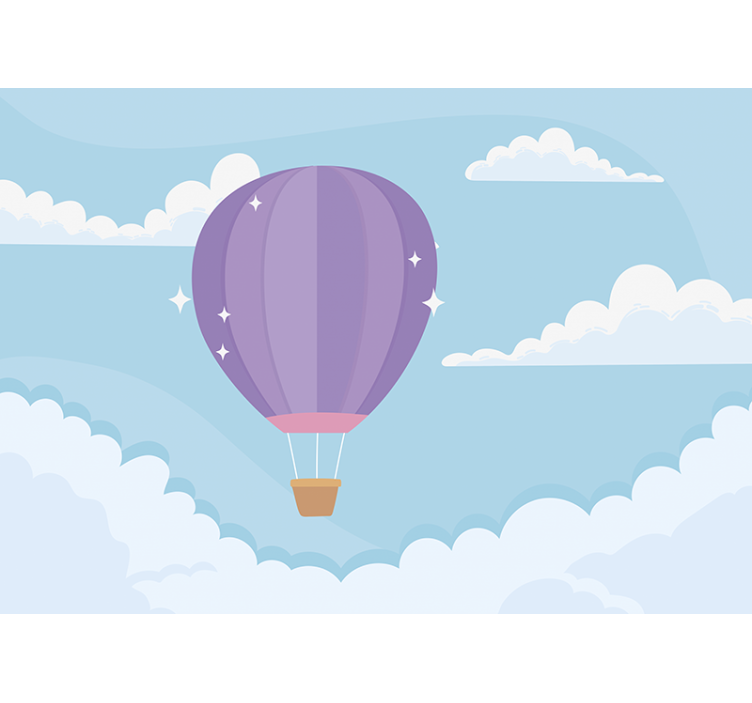 Fotomurale cameretta palloni caldi giocosi - TenStickers