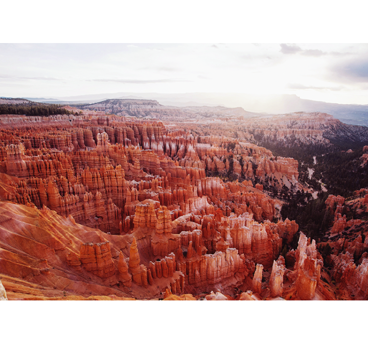 Fotomurale paesaggi vista del bryce canyon - TenStickers