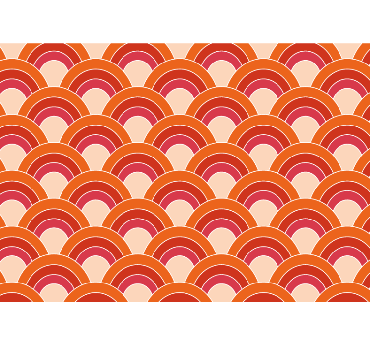 Fotomurale textures motivo circolare stratificato - TenStickers