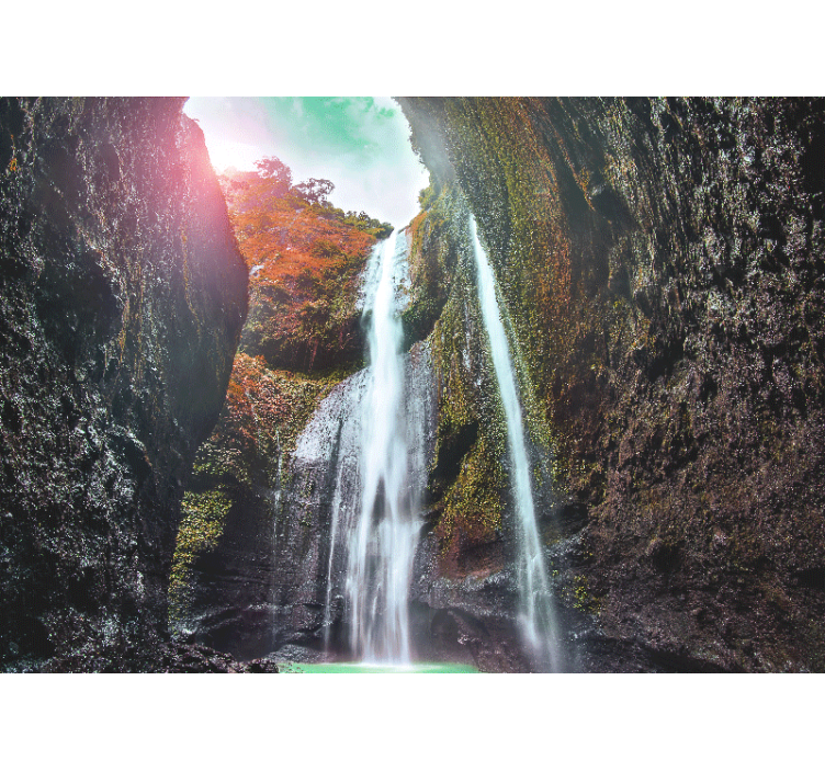 Fotomurali cascate paesaggi maestosi - TenStickers