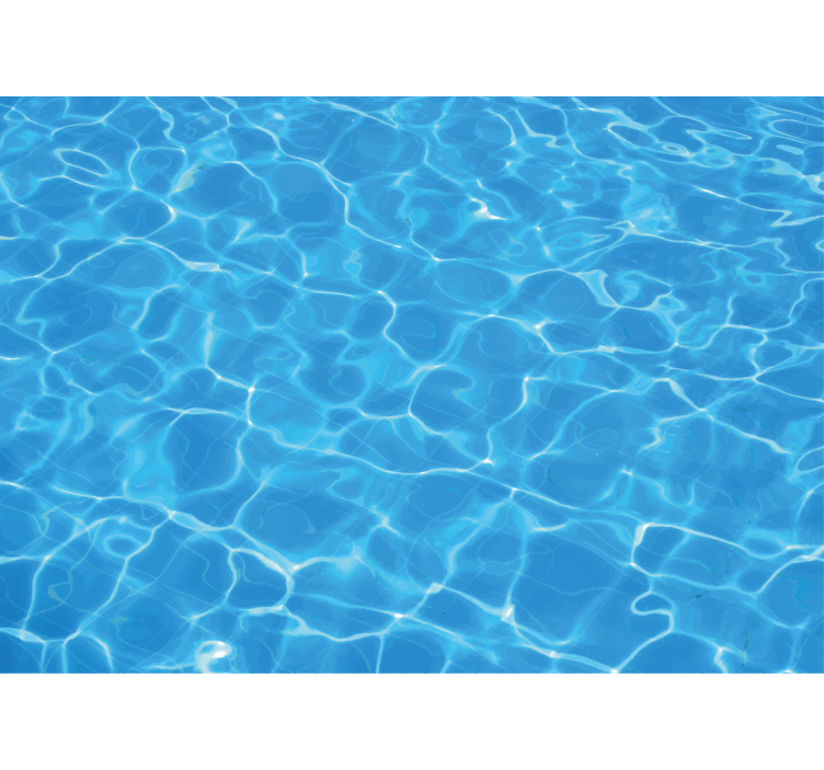 Fotomurale mare superficie d'acqua cristallina - TenStickers