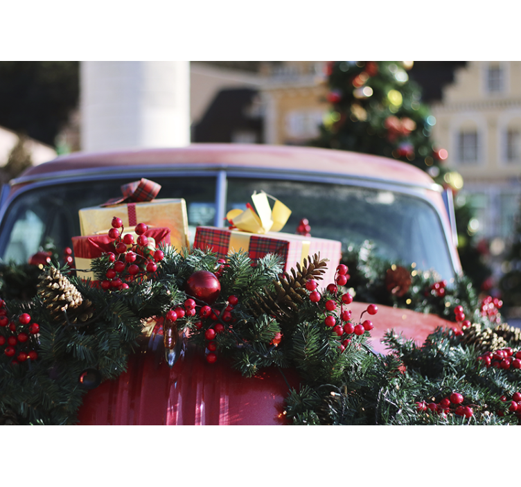 Fotomurale di natale regali festivi per le feste - TenStickers