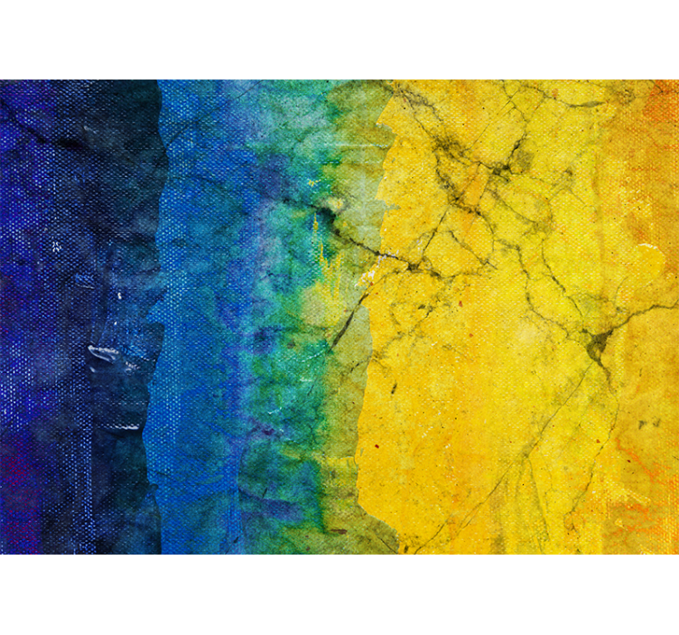 Fotomurale astratto sfumature di colore vibranti - TenStickers